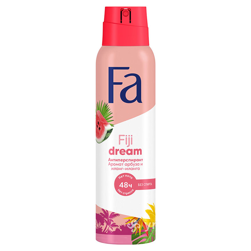 ფა ანტიპერსიპირანტი - ქალი - Fiji dream 150 მლ.