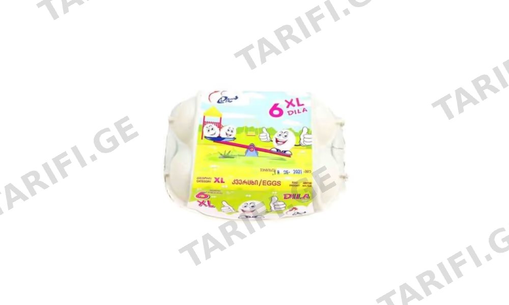 დილა კვერცხი 6 ც