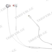 JBL Quantum 50C White Type-C გეიმინგ ყურსასმენი
