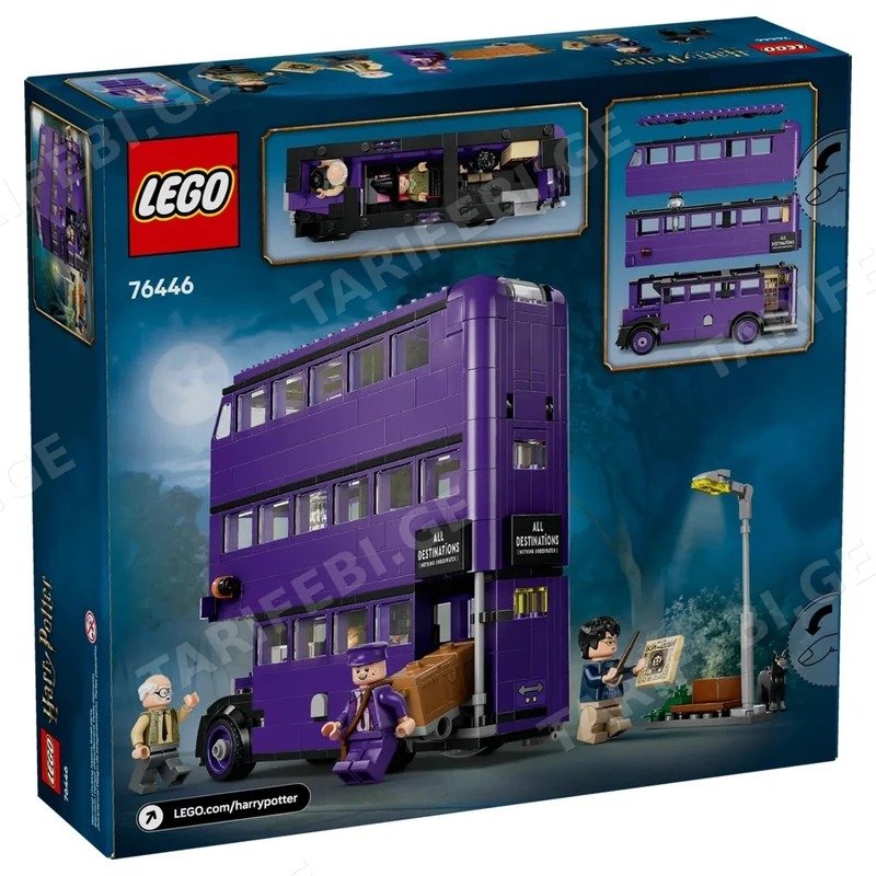 ასაწყობი კონსტრუქცია LEGO HARRY POTTER 76446 რაინდი ავტობუსის თავგადასავალი