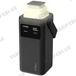 Ttec ReCharger Extreme LCD 20000mAh 20W With Built-in USB-C and Lightning LED Torch Carrying