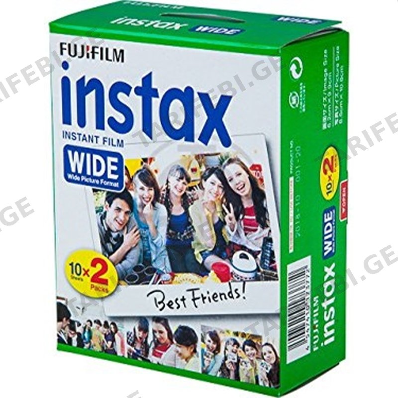 ფოტოფირი FUJIFILM INSTAX WIDE (10X2)