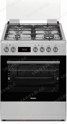 გაზქურა Simfer ZE6402 IXC