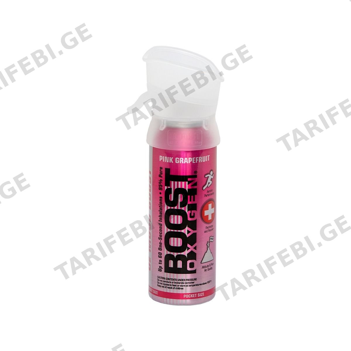 ჟანგბადი Pink Grapefruit 3ლ ბუსტ ოქსიგენი - Boost Oxygen