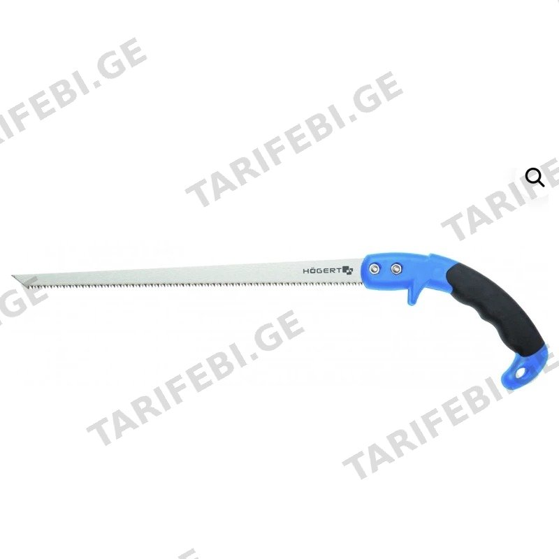 ხელის ხერხი ხისა და პლასტმასისთვის HOGERT HT3S234 300 მმ