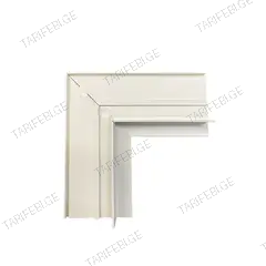 კუთხე ტრეკის MIRAS MRTR20B-Vertical-WH