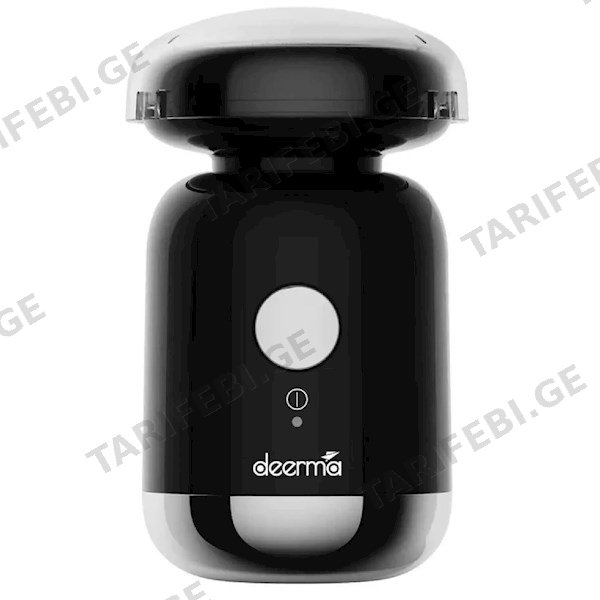 წვერსაპარსი Xiaomi Deerma DEM-TX12W, Electric Shaver, Black/Silver