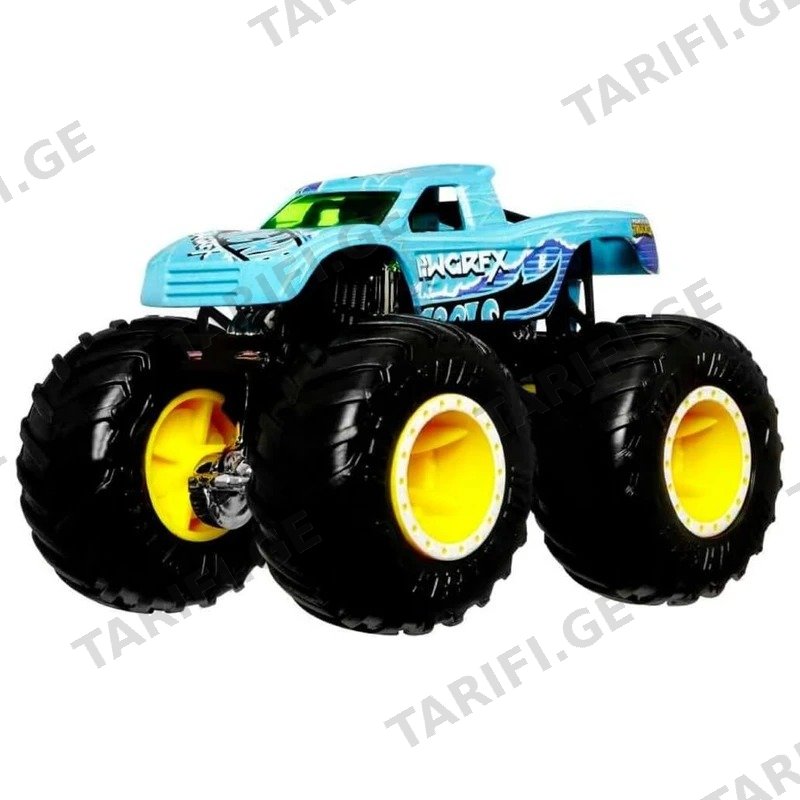 სათამაშო მანქანა ფერის შემცვლელი MATTEL HGX06 HOT WHEELS MONSTER TRUCKS