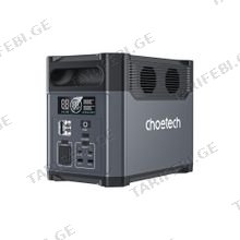 Choetech BS061 Dash Pro 1200W/1024Wh parallel UPS power station black პორტატული ელექტრო სადგური