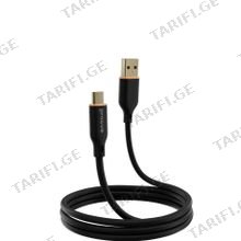 Cable Proove Jelly Silicone Type-C 2.4A (1m) black
