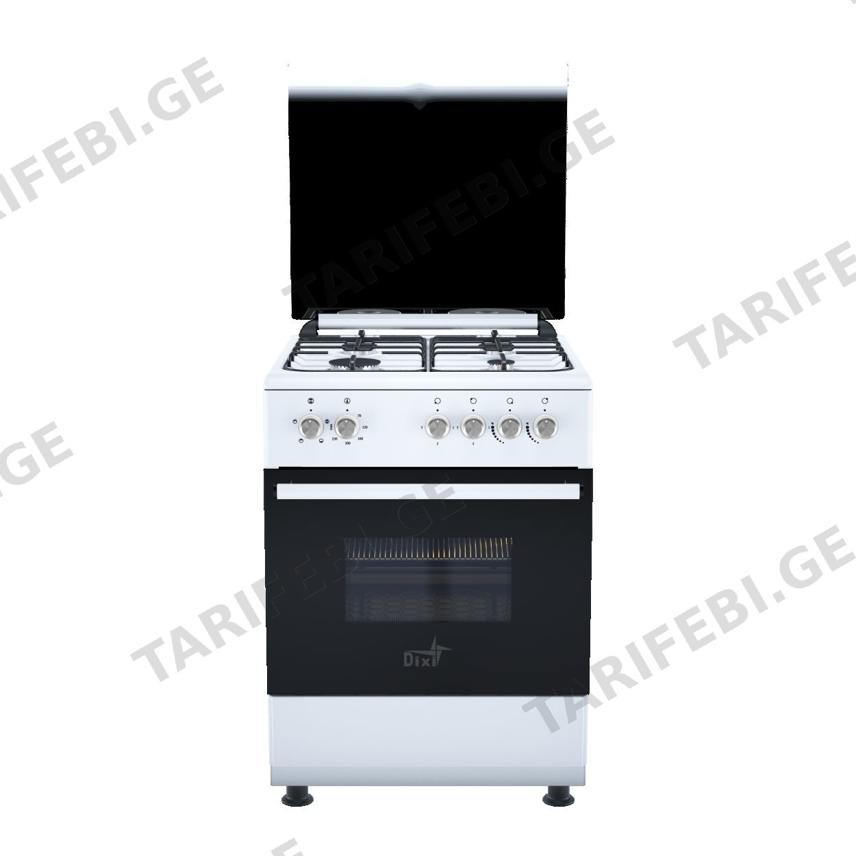გაზქურა Dixi FF6402GAZW (white Gas)