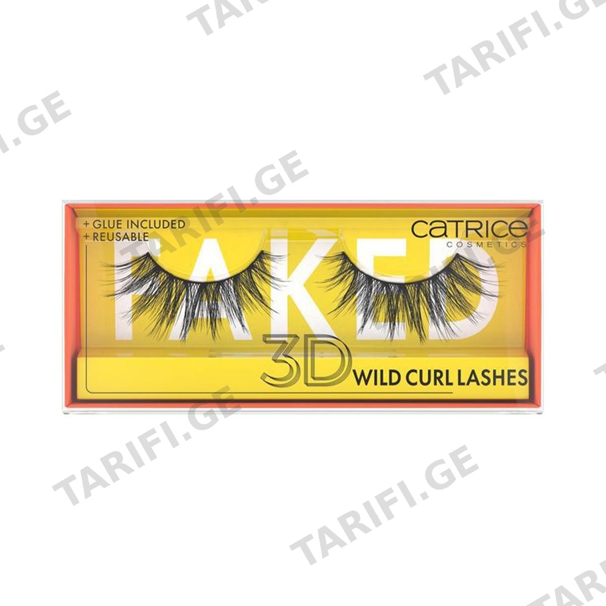 ხელოვნური წამწამები Faked 3D Wild 8920 კატრისი - Catrice