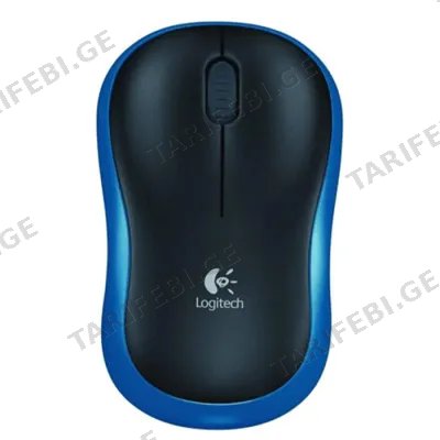 მაუსი LOGITECH WIRELESS MOUSE M185 BLUE
