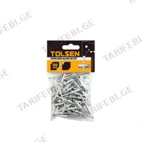 (4.8x12მმ) მოქლონი ალუმინის TOLSEN 43011