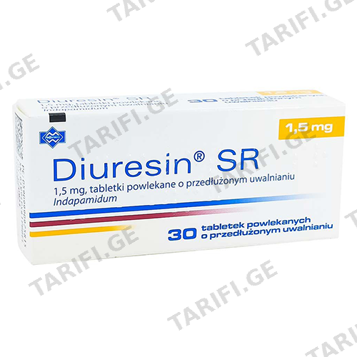 დიურეზინი SR ტაბლეტი 1.5მგ #30