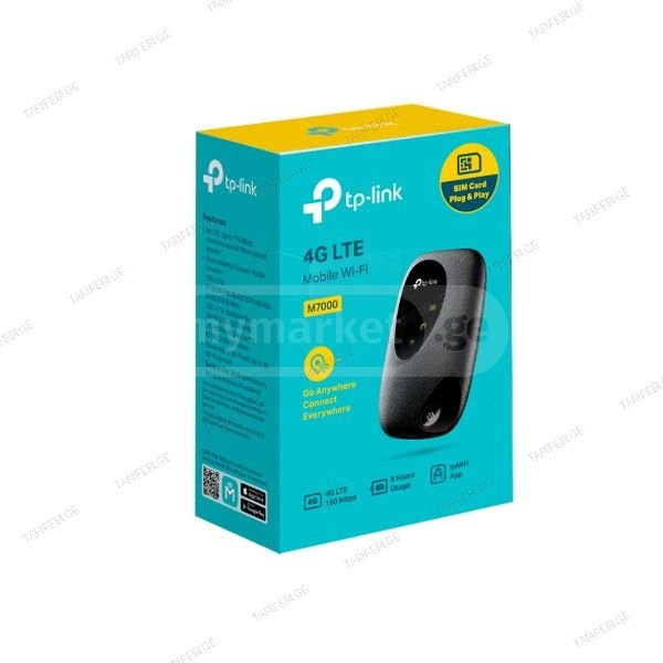 Wifi როუტერი TP-link 4G M7000