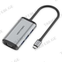 VENTION TGSHB Type-C USB ჰაბი