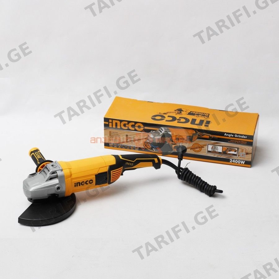 კუთხსახეხი (ბარგალკა) 2400W (AG24008)