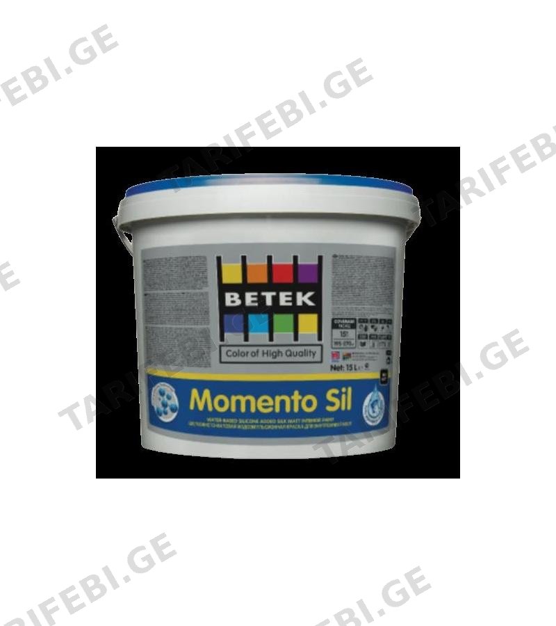 საღებავი Betek Momento SIL RG2 15ლტ