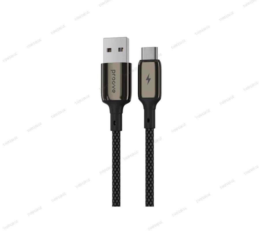 Cable Proove Dense Metal Type-C 2.4A (1m) black