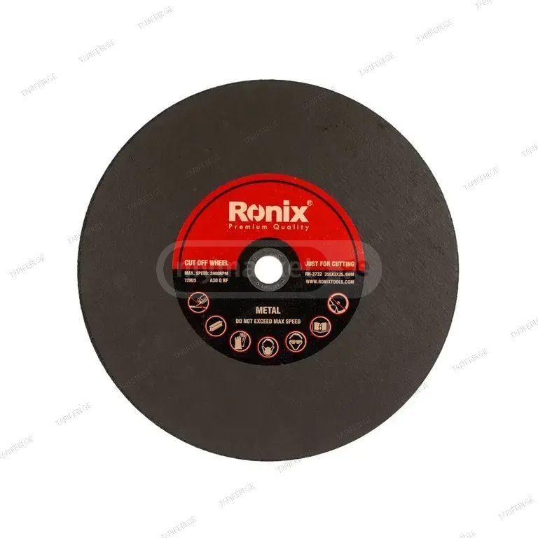 ფოლადის სახეხი დისკი T41-355X3.0X25.4MM-INOX
