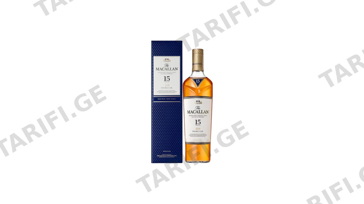 MACALLAN ვისკი შოტლანდიური 15წ-0.7ლ