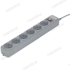 ქსელის დამცავი Gembird 6х1.8მ 4.5kW  SPG6-B-6C