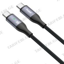 Trusmi CA12-04 USB-C to USB-C მობილურის კაბელი