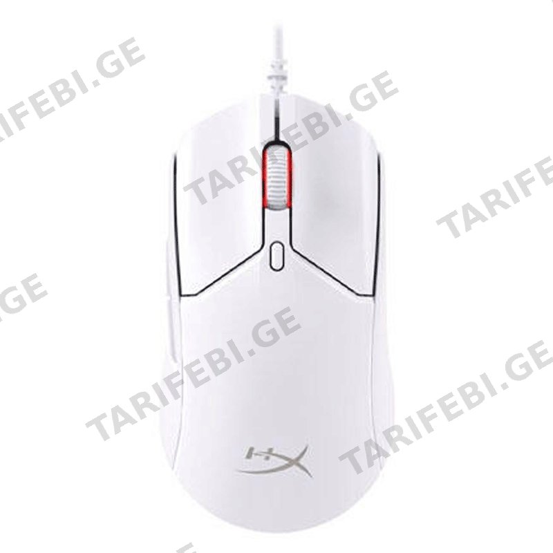 სათამაშო მაუსი HYPERX PULSEFIRE HASTE 2 სადენიანი შავი