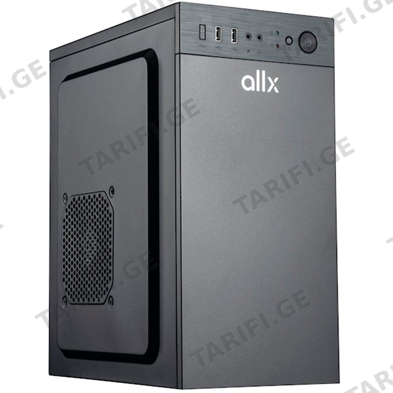 კომპიუტერის ქეისი ALLX AX-B1734 BLACK