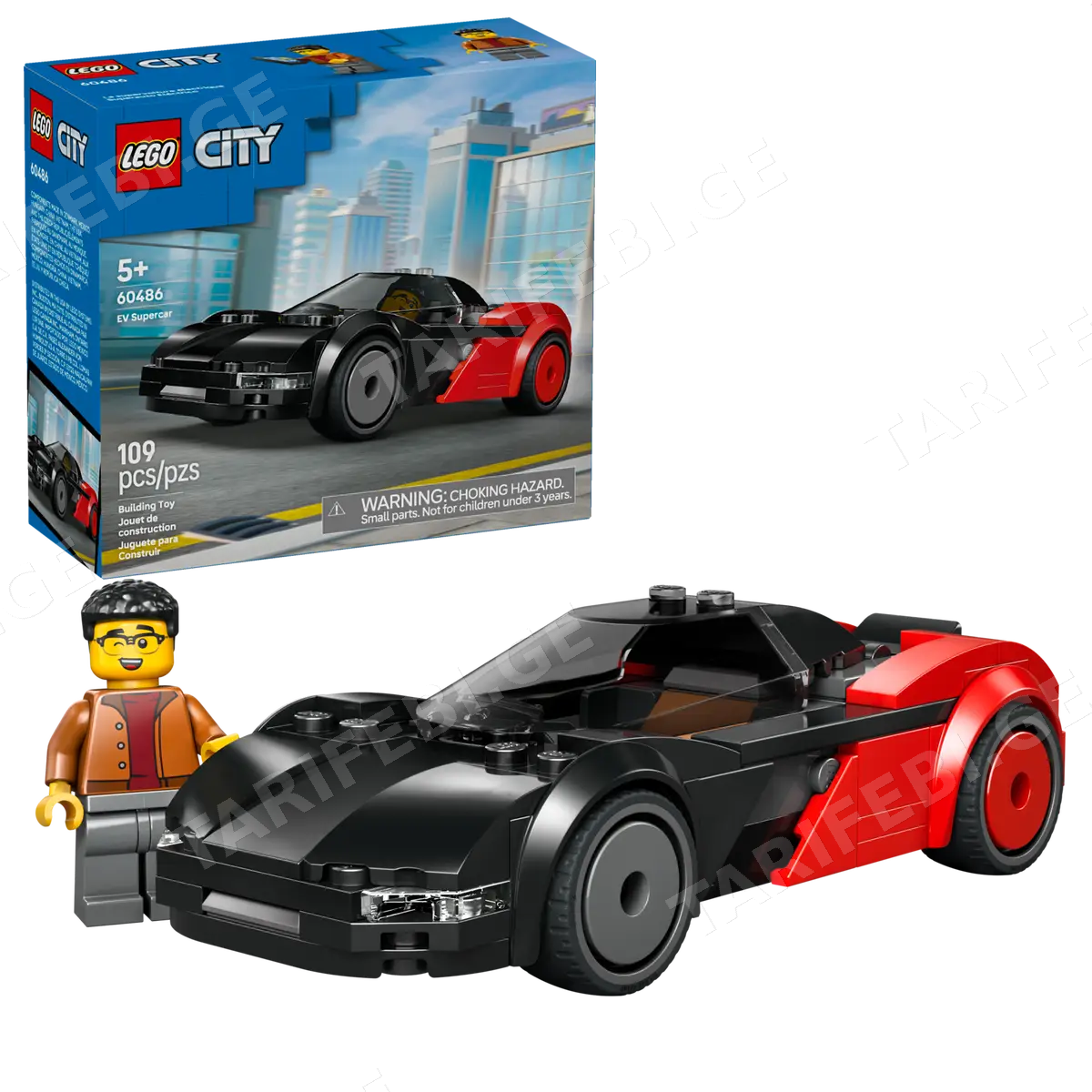 ასაწყობი კონსტრუქცია EV SUPERCAR 60486 | CITY LEGO