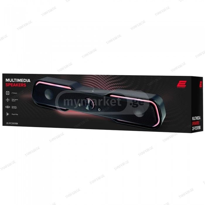 დინამიკი - 2E PCS101 / RGB / 10W