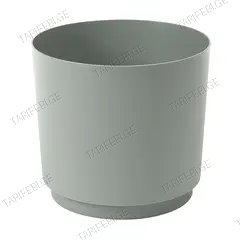 ქოთანი ყვავილის Lamela AURA 200 recycled cover - grey-green 4,7L