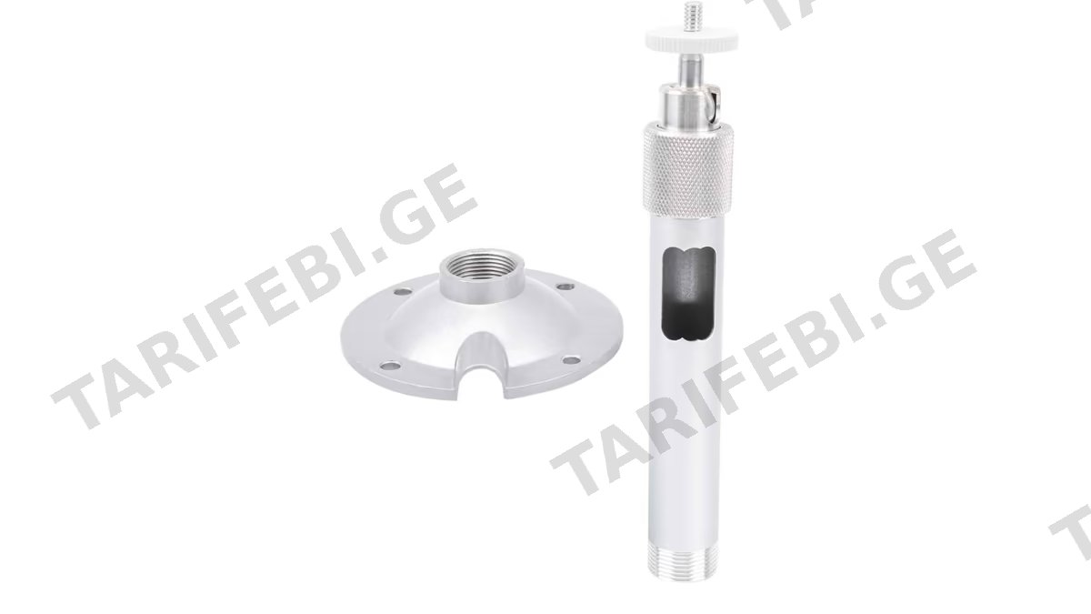 პროექტორის საკიდი Allscreen CS-302B, Ceiling Mount For Projector, 180mm, Silver