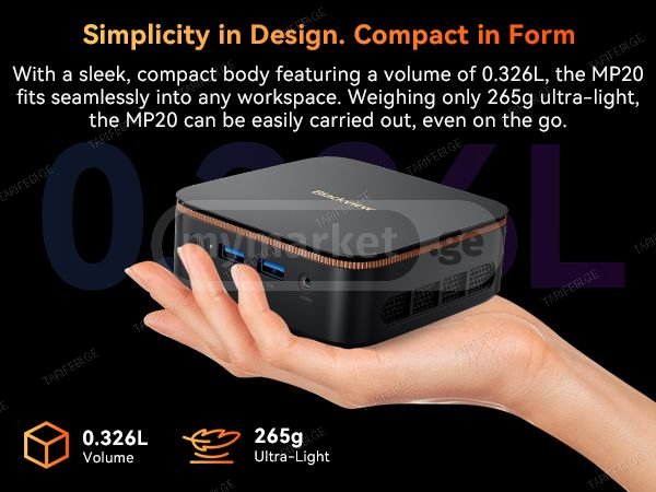 Mini PC Blackview MP20 Intel N150 8GB 256GB ( Like Beelink )