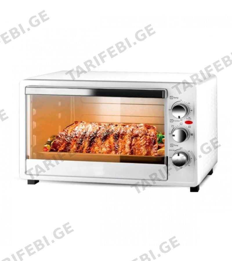 ელექტრო ღუმელი R.5326W 40ლ 1500W მწარ. RAF