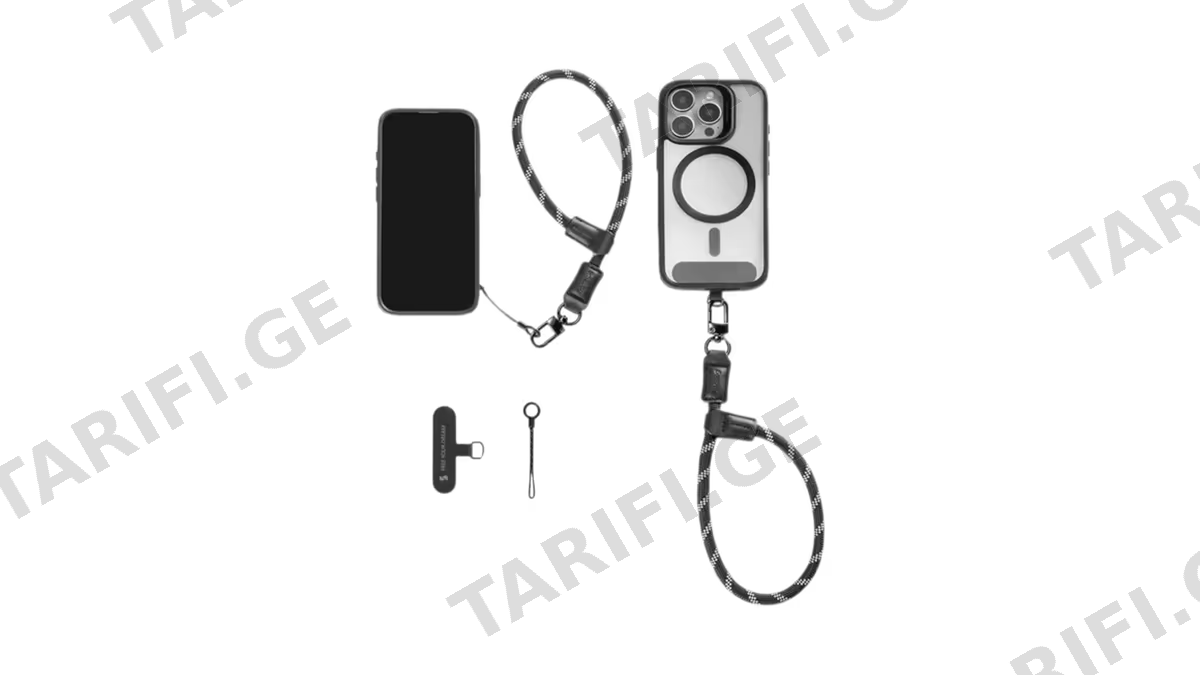 ტელეფონის თოკი, ხელის SmallRig FilMov Phone Wrist Strap (Black) - 4990