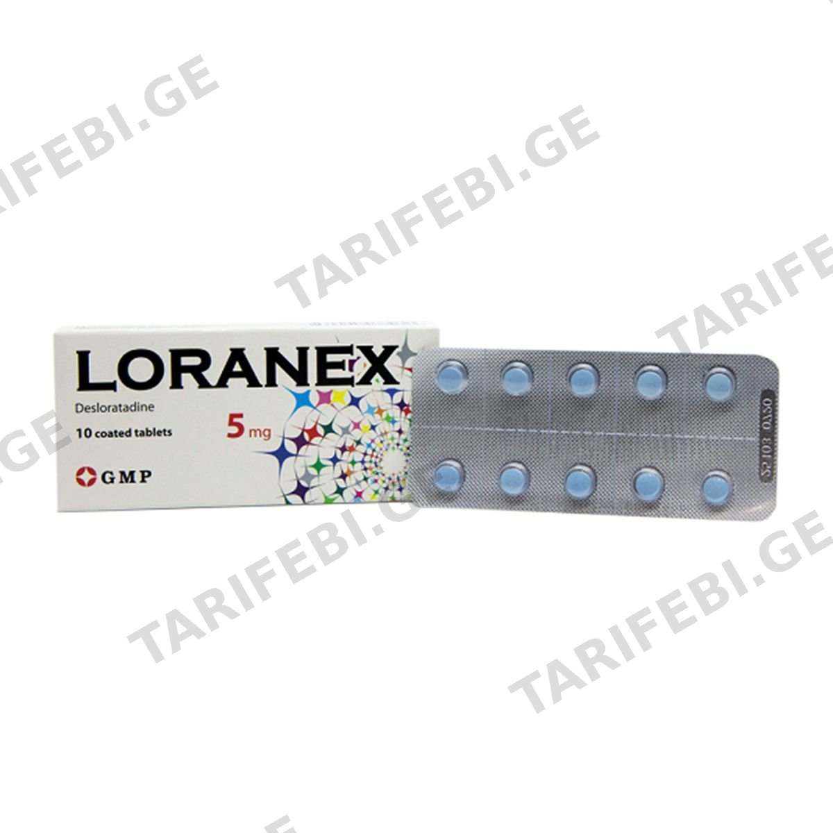 ლორანექსი - Loranex 5მგ. 10 ტაბლეტი