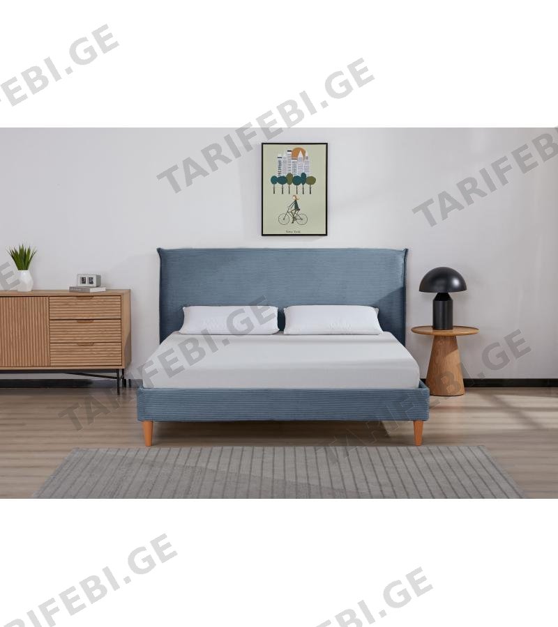 საწოლი LBED17Y-75N4 ზომა:1600*2000*870 ფერი: 3#N1-302 BLUE