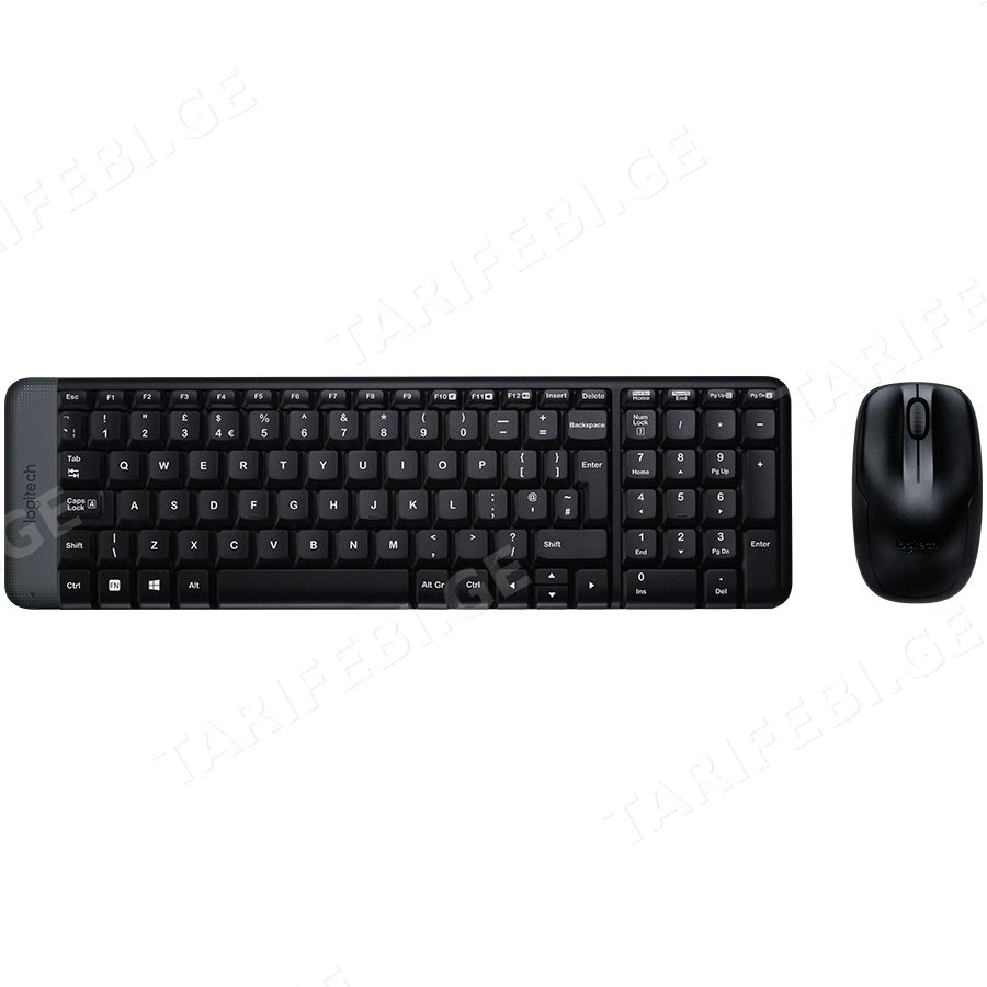 LOGITECH MK220 Wireless Combo - BLACK - RUS