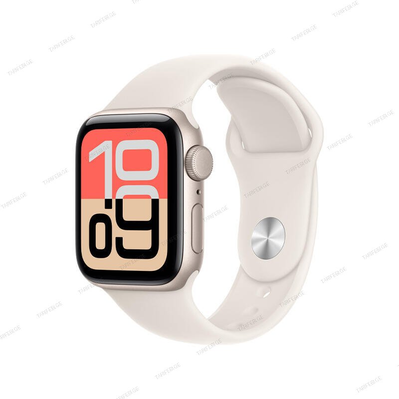 Apple Watch SE 3 GPS 40mm Starlight Aluminium Case With Starlight Sport Band MEH54 M/L