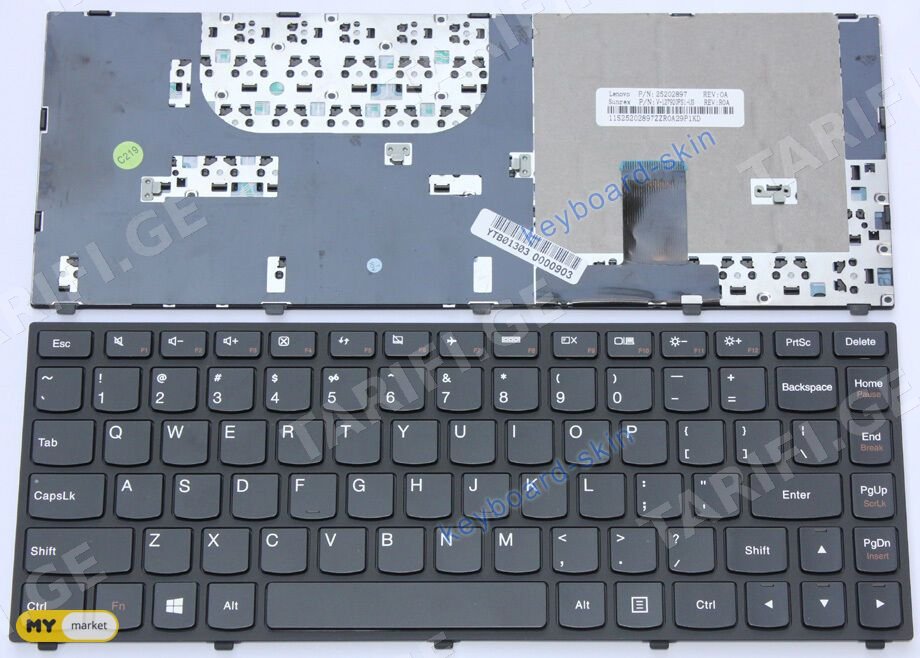 IBM Lenovo IdeaPad Yoga 13 Series Ultrabook laptop keyboard