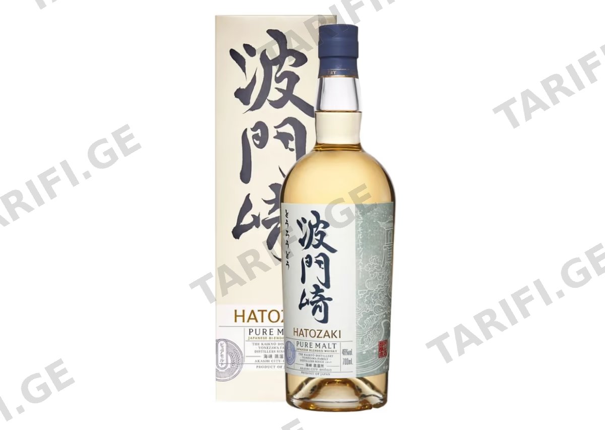 ერთალაოიანი იაპონური ვისკი Hatozaki - 0.7L