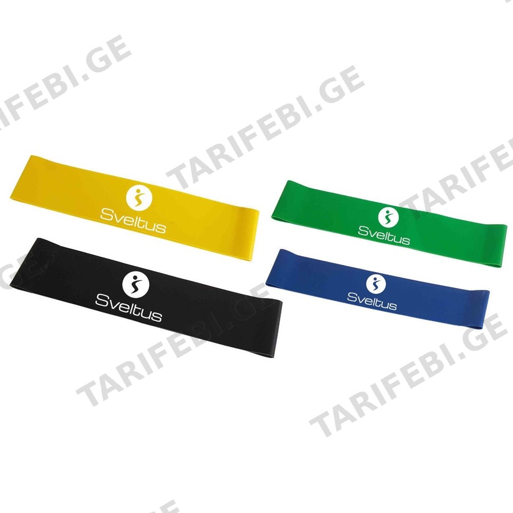 ფიტნეს რეზინების კომპლექტი SVELTUS 532SV0556
