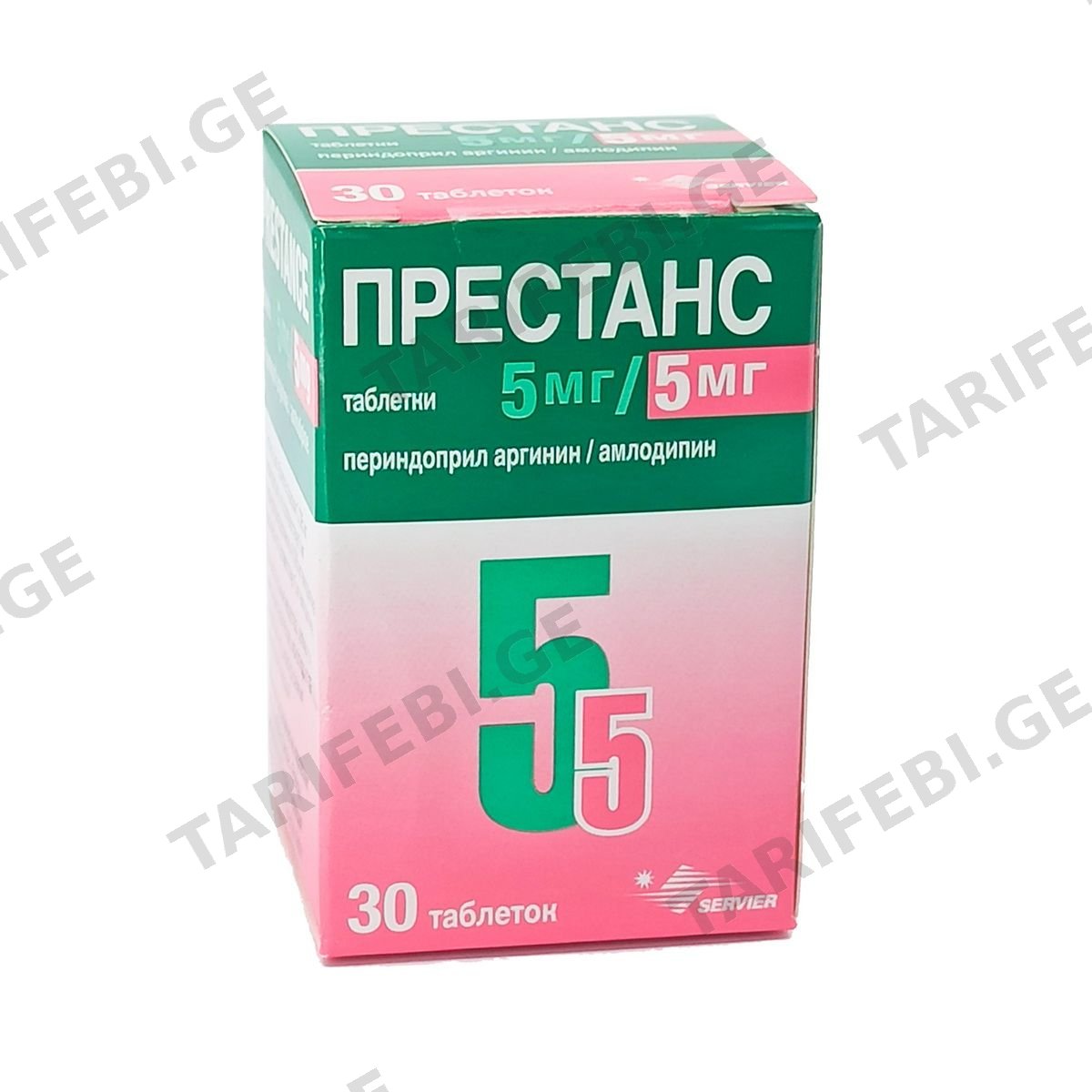 პრესტანსი - Prestance 5მგ/5მგ. 30 ტაბლეტი
