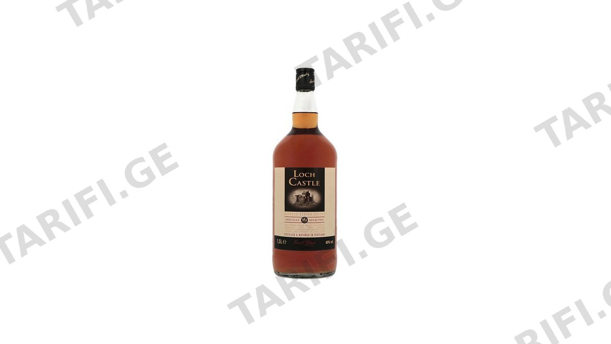 CRF ვისკი LOCH CASTLE 40% 1.5ლ