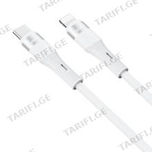 Trusmi CA34-01 USB-C to Lightning მობილურის კაბელი