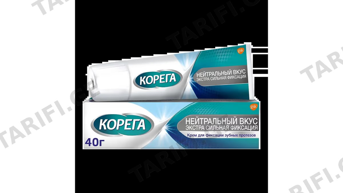 კორეგა კრემი 1661 Neutral taste 40მლ *