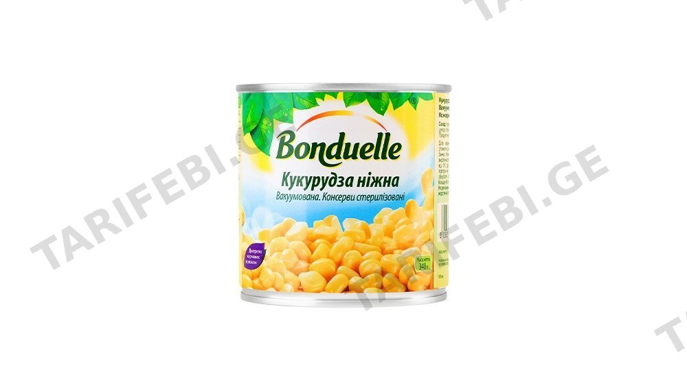 ბონდუელი სიმინდი 425მლ