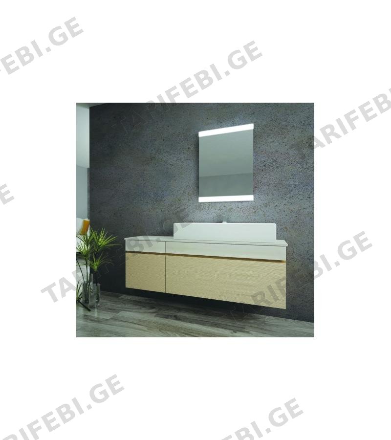 სარკე LED MONO განათებით 60*80 LD-1032 მწარ. ROKO